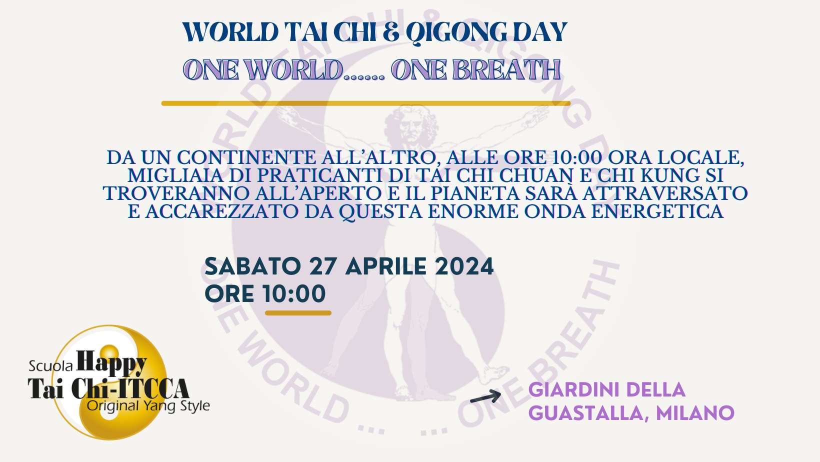 Giornata mondiale del Tai Chi e Chi Kung 2024