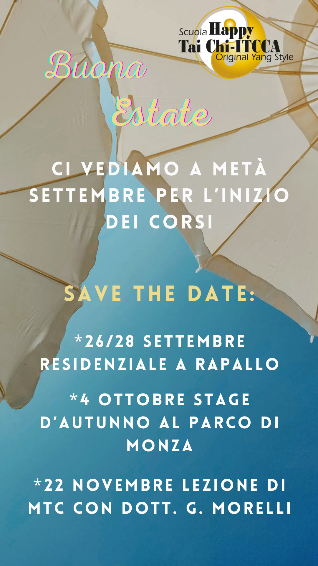 Appuntamenti autunno 2025